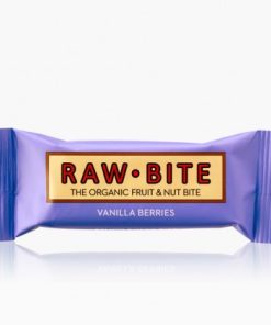 Barra Bagas Baunilha Bio 50gr Raw-Bite