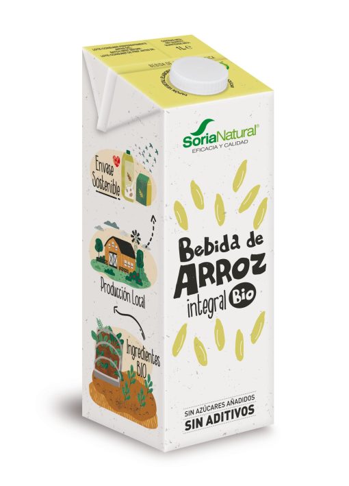 Bebida Arroz Integral 1lt Soria Natural