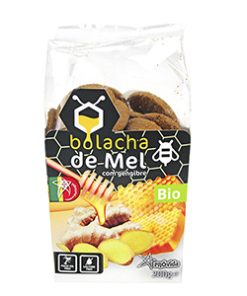 Bolacha Mel e Gengibre Bio 200gr Provida