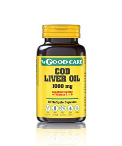 Óleo Fígado Bacalhau 1000mg 60 cápsulas Good Care