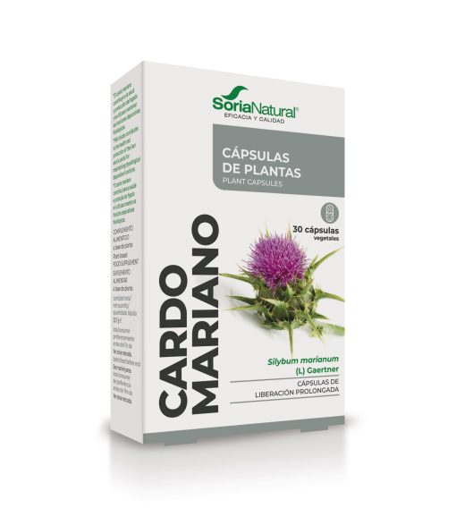 Cardo Mariano 30 cápsulas Soria Natural