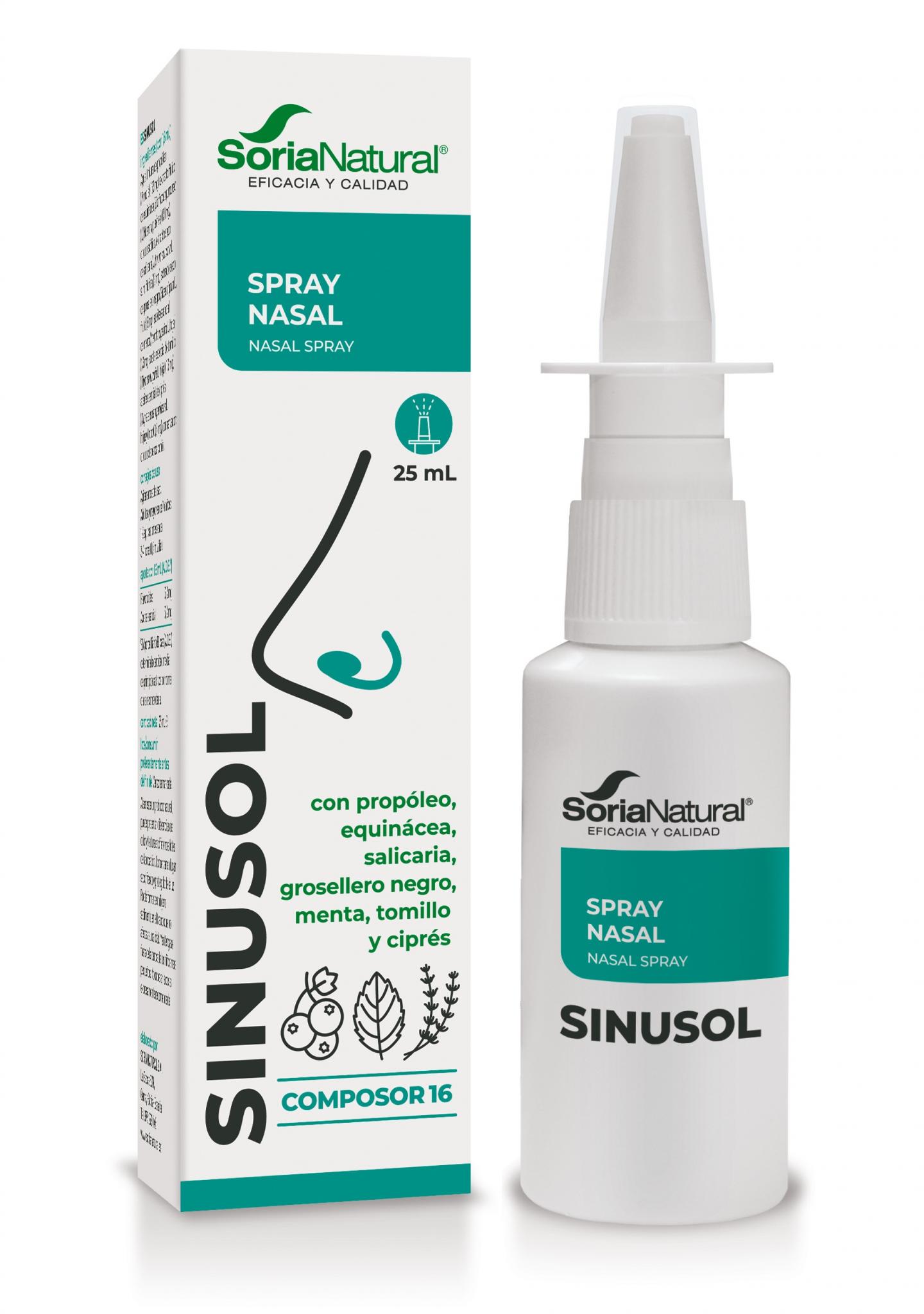 Composor 16 Sinusol Complex 25ml Soria Natural