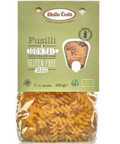 Fusilli Milho s/glúten Bio 250gr Dalla Costa