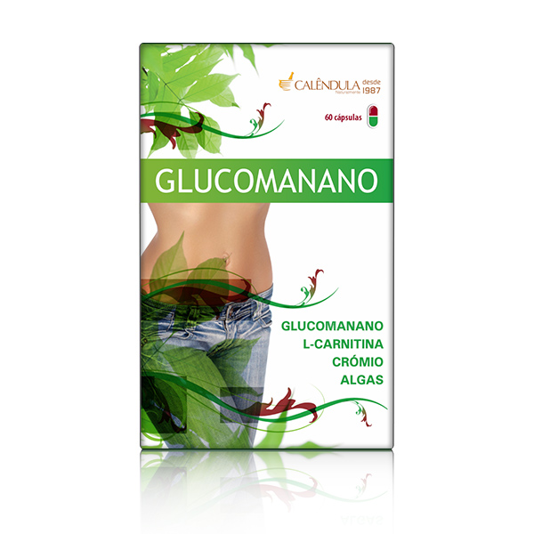 Glucomanano 60 cápsulas Calêndula