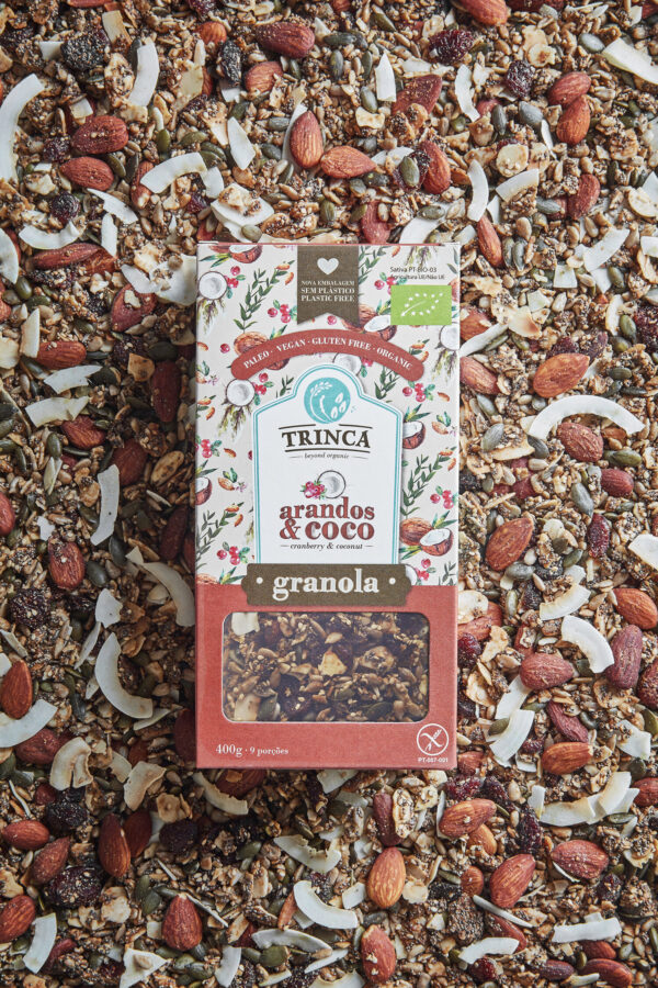 Granola Arandos e Coco Bio 400gr Trinca