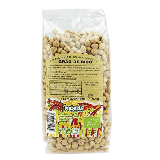 Grão Bico Bio 500gr Provida