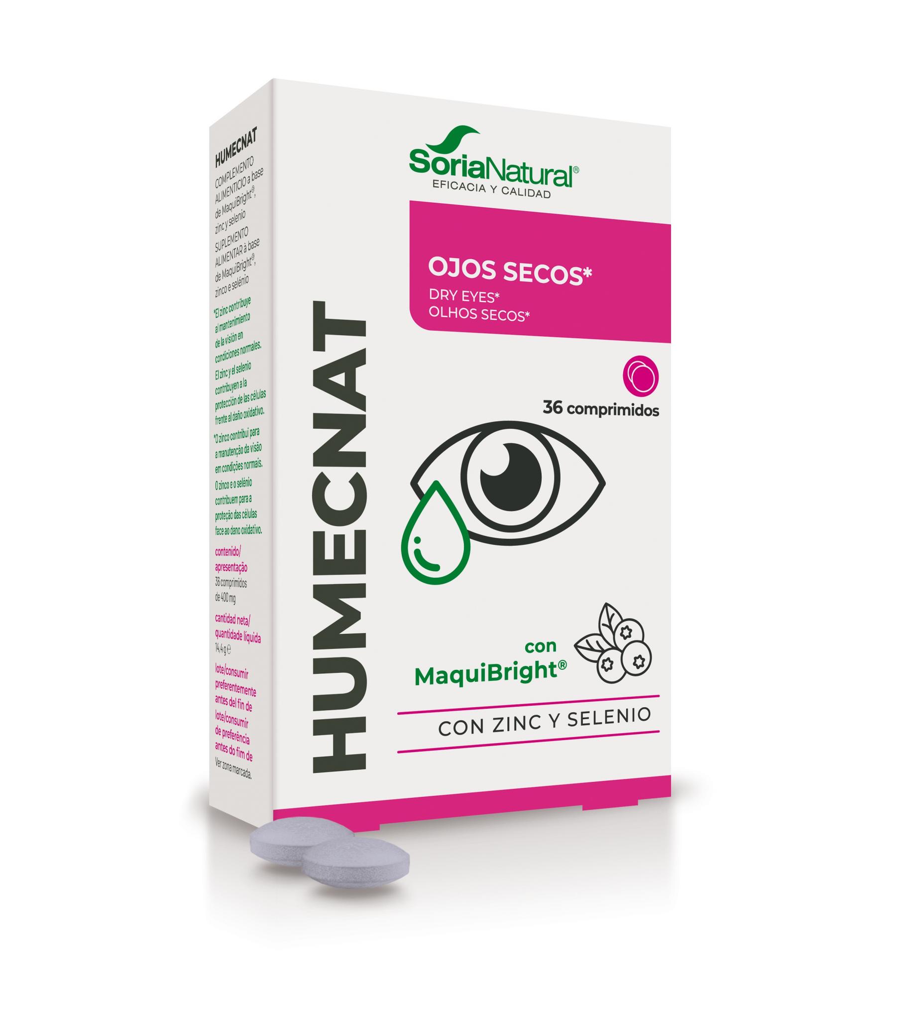 Humecnat 36 comprimidos Soria Natural