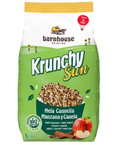 Krunchy Sun Maçã e Canela Bio 375gr BH