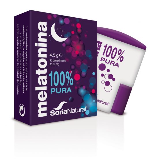 Melatonina 1mg 90 comp Soria Natural