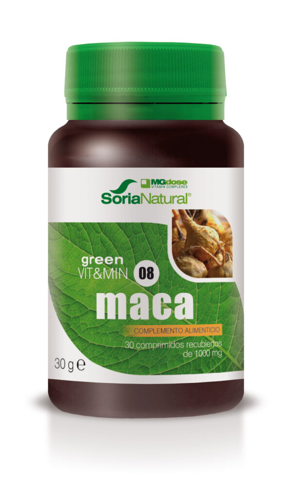 Maca 1000mg 30 comprimidos Soria Natural