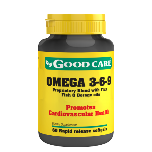 Omega 3-6-9 60 cáps Good Care