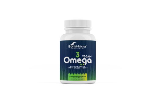 Omega 3 Vegan 60 cápsulas Soria Natural