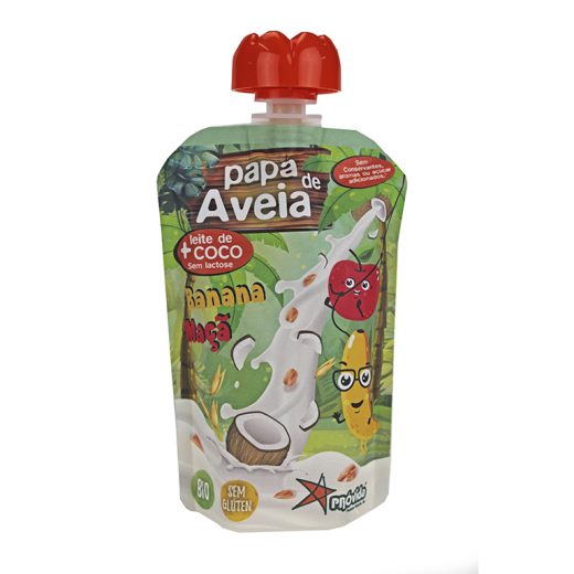 Papas Aveia Doypack Banana/Maçã Bio 100gr Provida