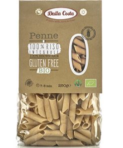 Penne Arroz Integral s/ glúten Bio 250gr Dalla Costa