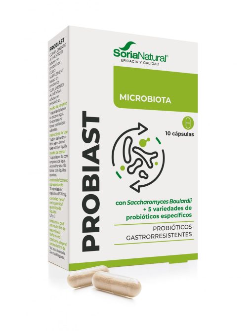 Probiast 10 capsulas Soria Natural