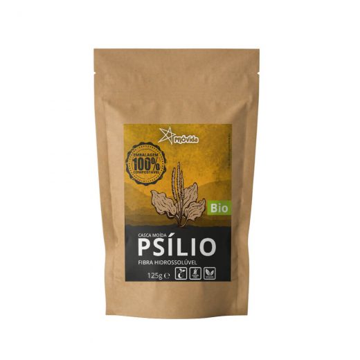 Psílio Fibra Casca Moída Bio 125gr Provida