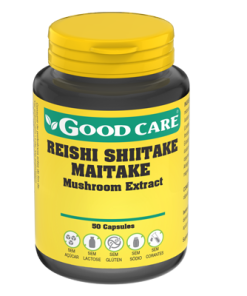 Reishi Shitake Maitake 50 cápsulas Good Care