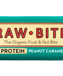 Barra Proteína, Amendoim e Caramelo 45g Rawbite