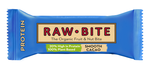 Barra  Proteína e Cacau Cremoso 45g Rawbite