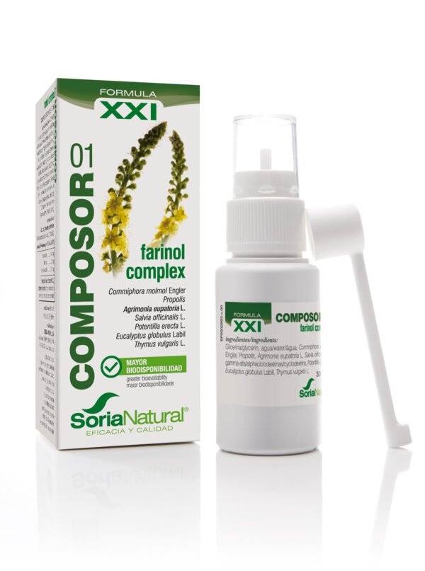 Composor 1 Farinol Complex 30ml Soria Natural