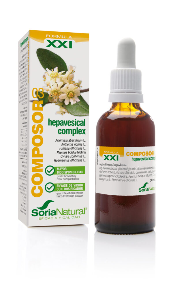 Composor 3 Hepavesical Complex 50ml Soria Natural