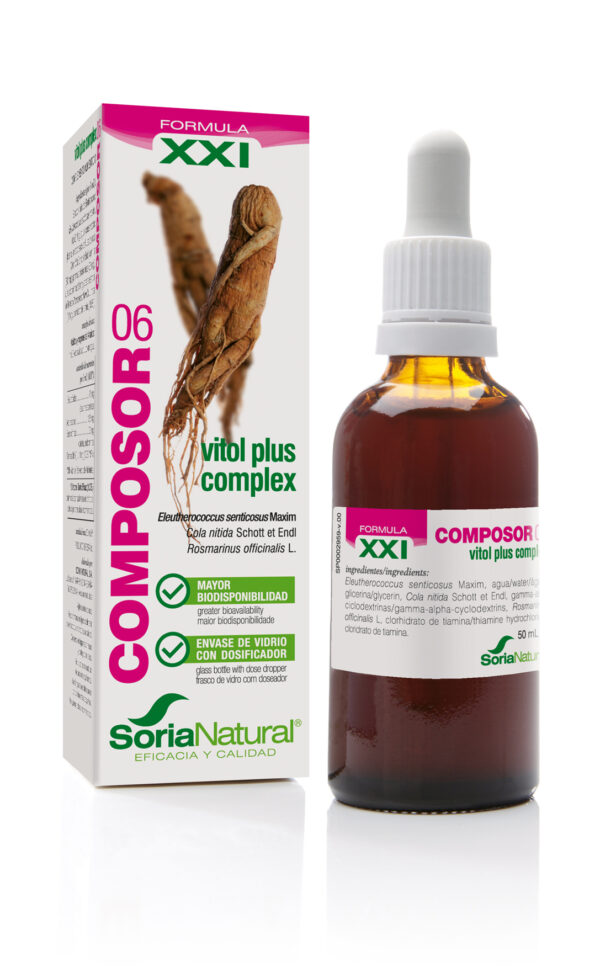Composor 6 Vitol Plus Complex 50ml Soria Natural