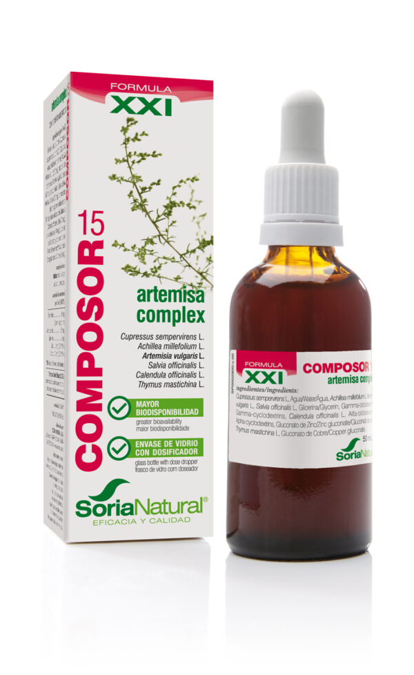 Composor 15 Artemisia Complex 50ml Soria Natural