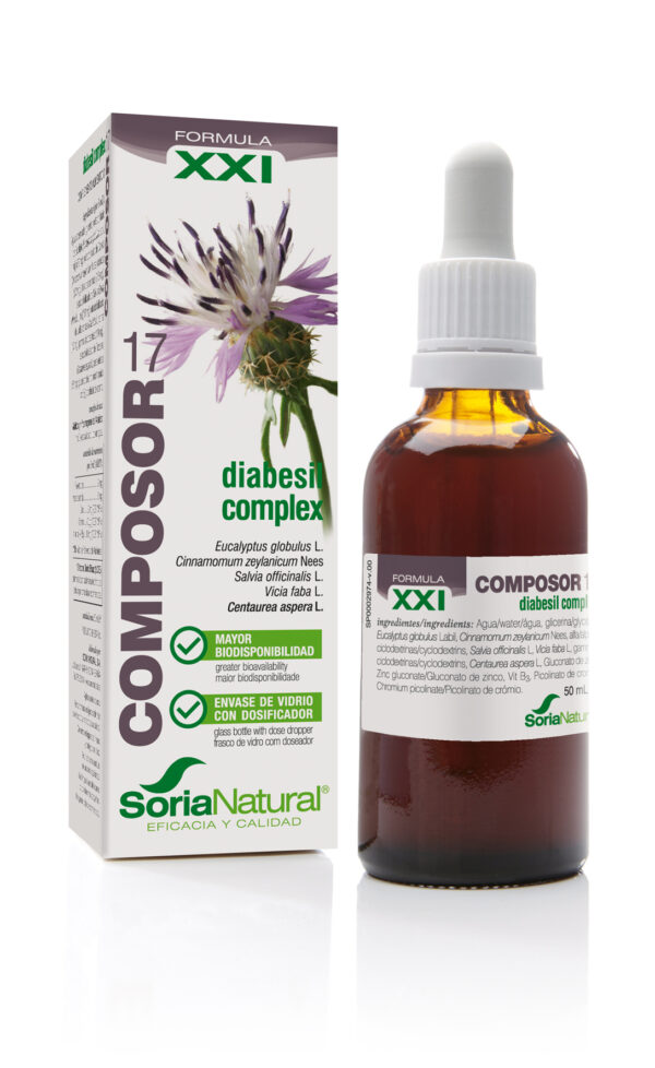 Composor 17 Diabesil Complex 50ml Soria Natural
