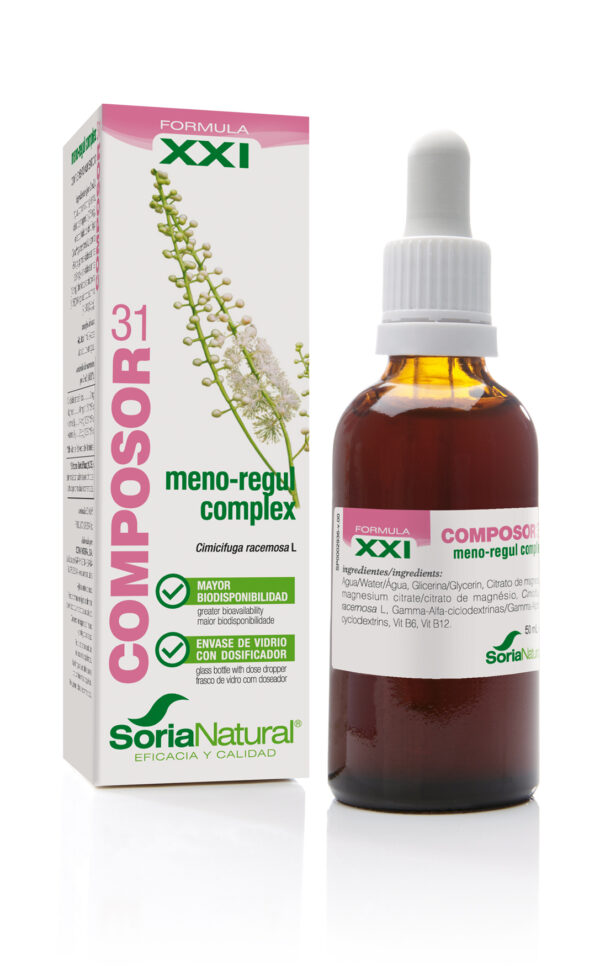 Composor 31 Meno-Regul Complex 50ml Soria Natural