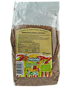 Sementes de Linhaça Castanha Bio 500gr Provida