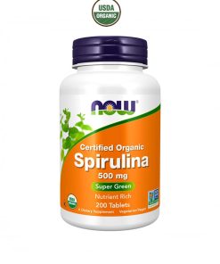 Spirulina 500mg 200 tabs NOW