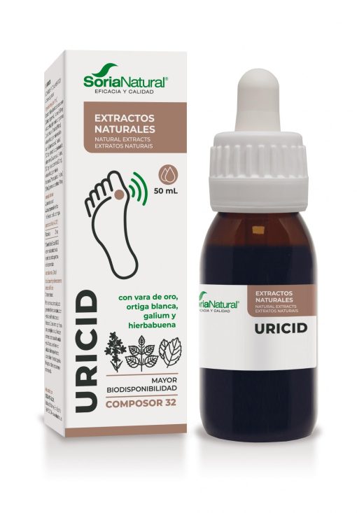 Uricid Composor 32 50ml Soria Natural