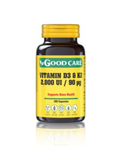 Vitamina D3+K2 2000UI+90mg 120 caps Good Care