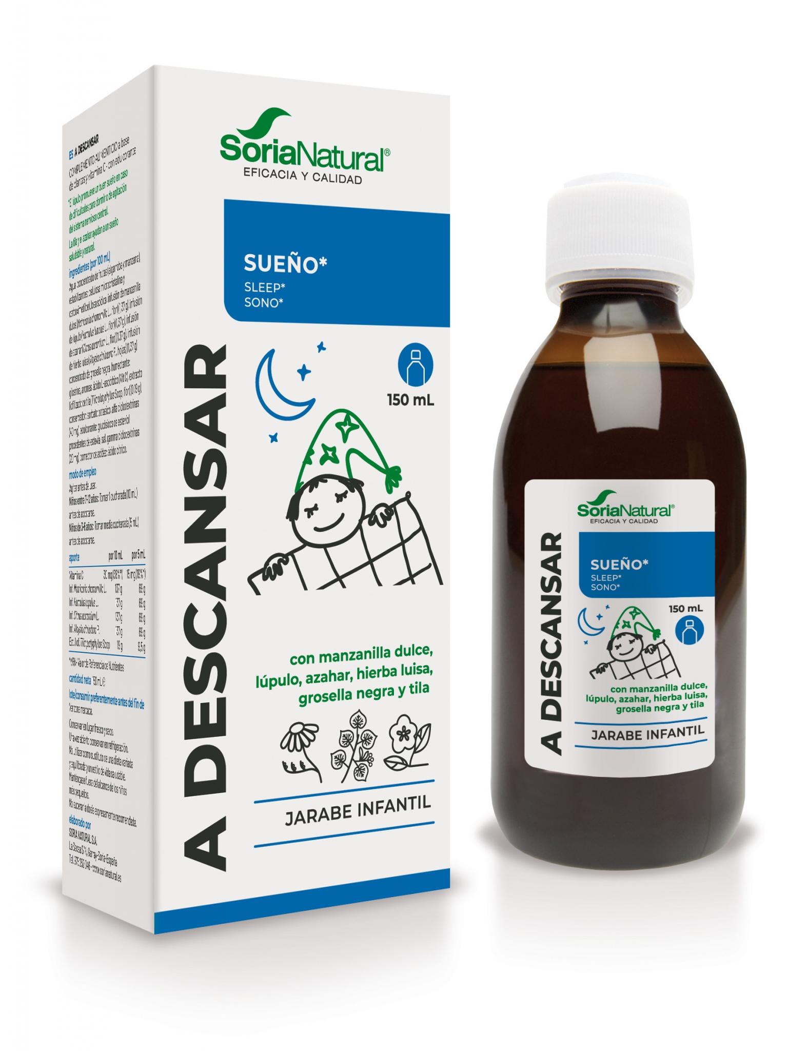 Xarope Infantil Sono 150ml Soria Natural