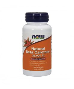 Beta Caroteno 25.000U.I. 90 cápsulas NOW