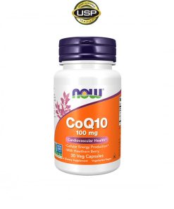 CoQ10 100mg 30 cápsulas NOW