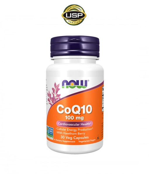 CoQ10 100mg 30 cápsulas NOW