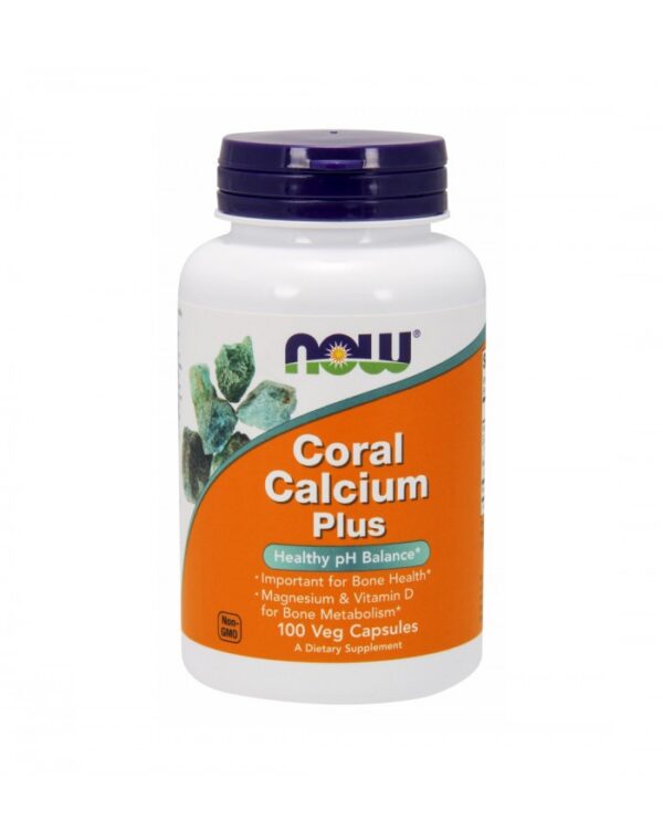 Coral Calcium Plus Mag 100 vcaps NOW