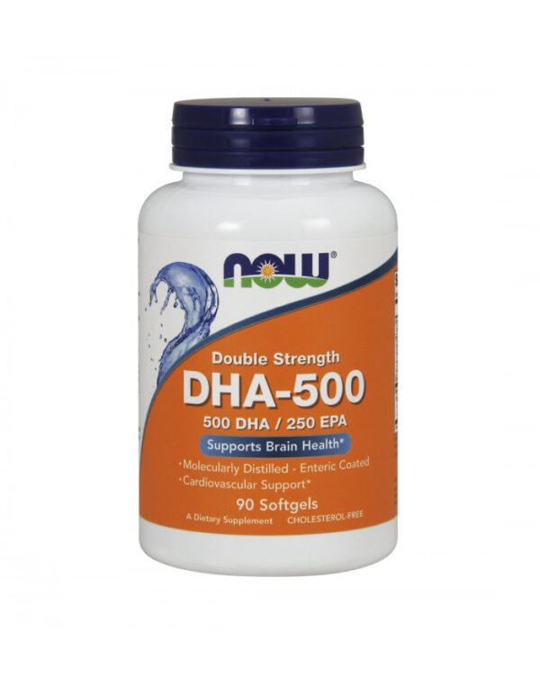 DHA 500mg 90caps NOW