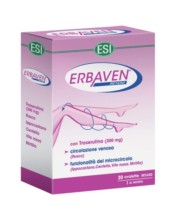 Erbaven retard 30 comprimidos ESI