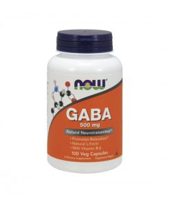 GABA 500mg+Vit.B6 100 caps NOW
