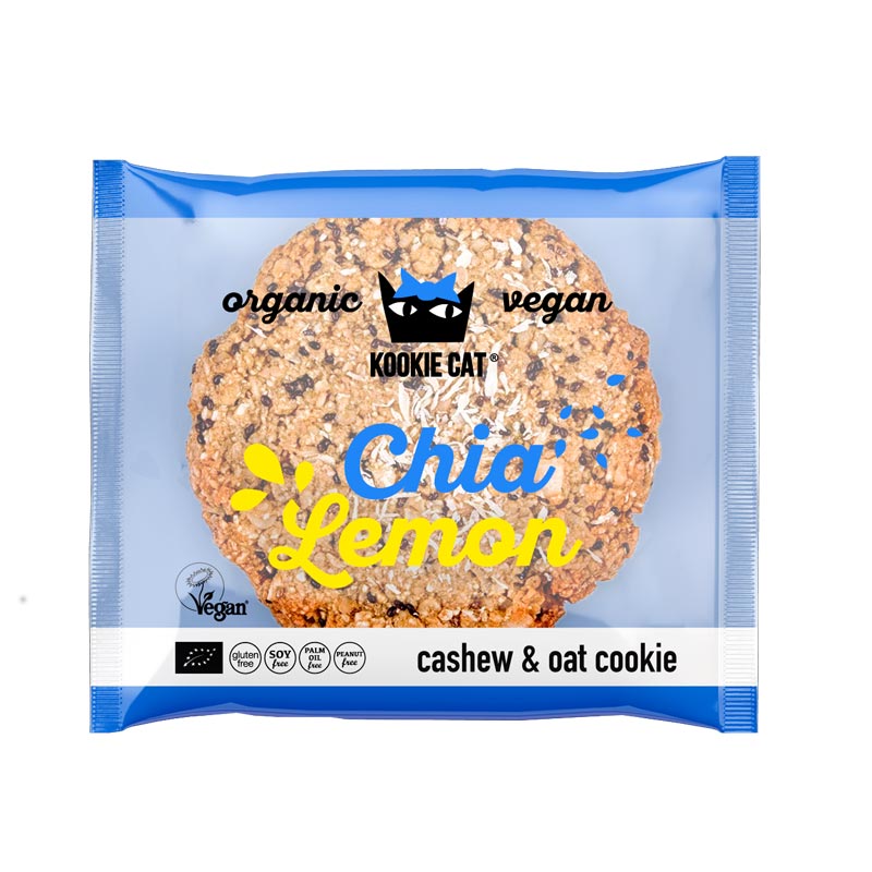 Kookie Cat Chia e Limão 50gr
