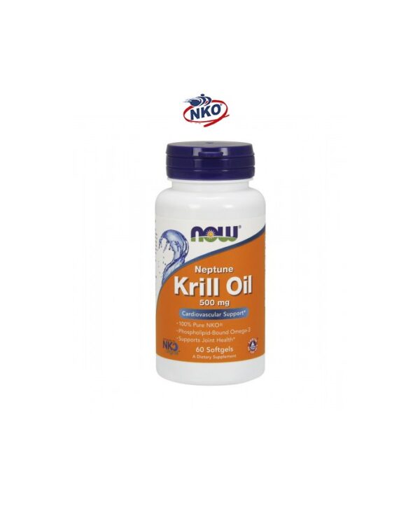 Neptune Krill Oil 500mg 60 caps NOW