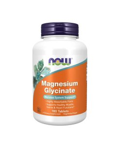 Magnésio Glycinate 180 cp NOW