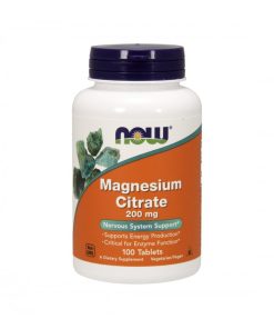 Magnésio Citrato 200mg 100 comp NOW
