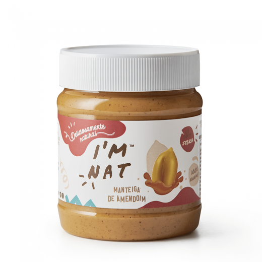 Manteiga Amendoim Frasco 260gr I'M NAT