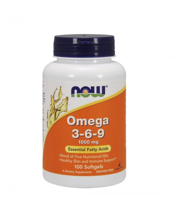 Omega 3-6-9 1000mg 100caps NOW