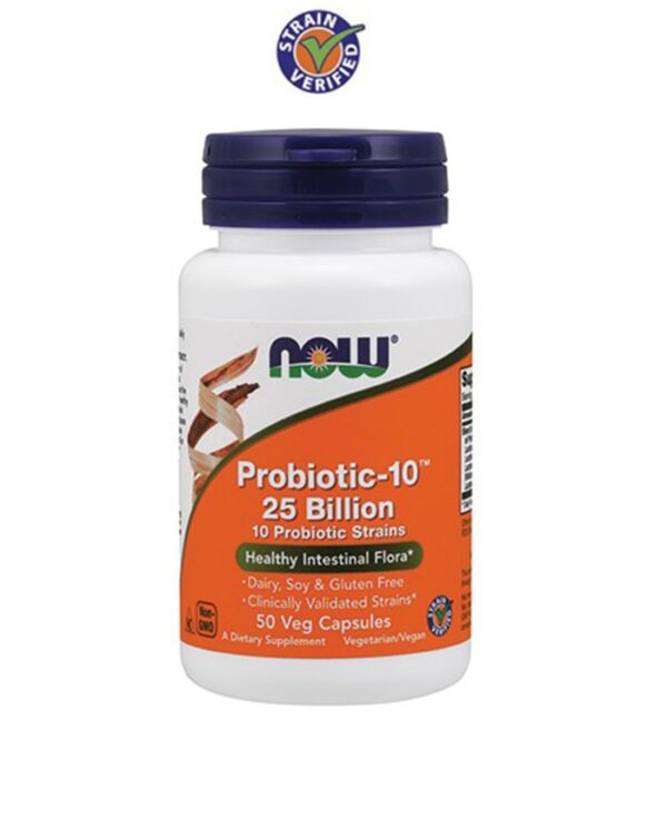 Probiotic-10 25 Billion 50vcaps NOW
