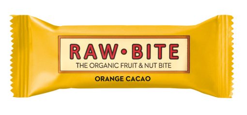 Barra de Laranja Cacau 50g Rawbite