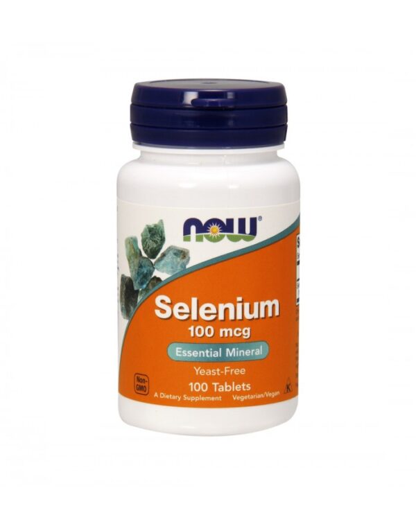 Selenio 100 mcg 100 cp NOW